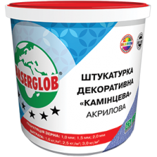 Ансерглоб Штукатурка декоративная акриловая "камешковая" готовая (2мм), 25кг
