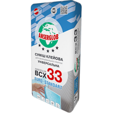 Ансерглоб ВСХ-33 Клей для плитки, 25кг