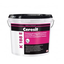Клей для линолеума CERESIT К-188Е (Thomsit), 12кг