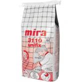 Клей для плитки MIRA 3110 Unifix еластичний білий, 25кг