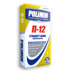 ПОЛИМИН П-12 Клей для плитки (Polimin), 25кг