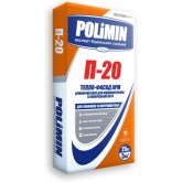 ПОЛИМИН П-20 Армирующий клей для пенопласта и минеральной ваты (Polimin)
