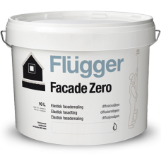 FLUGGER Facade Zero краска фасадная акриловая матовая (Флюгер), 9,1л