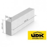 Газоблок UDK (Газобетон ЮДК) 100*200*600