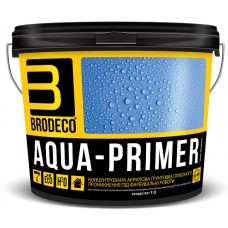 BRODECO Aqua-Primer Грунтовка акрилова глибокого проникнення 1:5 (Бродеко), 1л