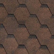 Бітумна черепиця BTM Shingle Рубін коричневий