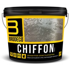 BRODECO Chiffon Декоративна фактурна штукатурка перламутрова (Бродеко Шифон), 10кг