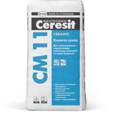 Клей для плитки CERESIT CM 11 керамічної, 25кг Клей для плитки CERESIT CM 11 керамічної, 25кг