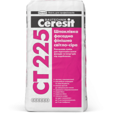 CERESIT CT 225 Шпаклевка фасадная финишная (белая), 25кг