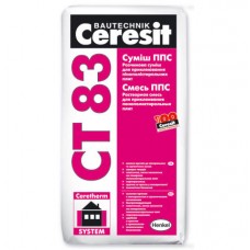 Клей для пінопласту CERESIT CT 83, 25кг Клей для пінопласту CERESIT CT 83, 25кг
