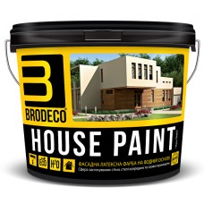 BRODECO House paint Фасадна фарба з воском (Бродеко), 10л