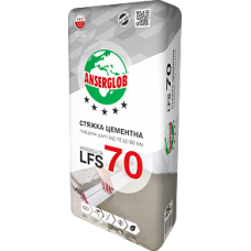 Ансерглоб LFS-70 Стяжка цементная, 25кг
