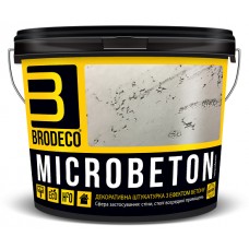 BRODECO Microbeton Декоративная штукатурка (Бродеко Микробетон) мелкозернистая, 15кг BRODECO Microbeton Декоративная штукатурка (Бродеко Микробетон) мелкозернистая, 15кг