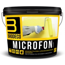 BRODECO Microfon Грунтовочная краска с мраморной мукой (Бродеко Микрофон), 10л