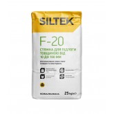 Стяжка для підлоги SILTEK F-20 цементна шаром 10-100мм, 25кг