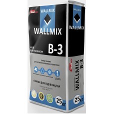 Wallmix B-3 клей для газобетону (25 кг)